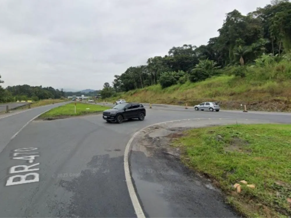 Obras na BR-470 alteram trânsito em Blumenau a partir desta sexta-feira 