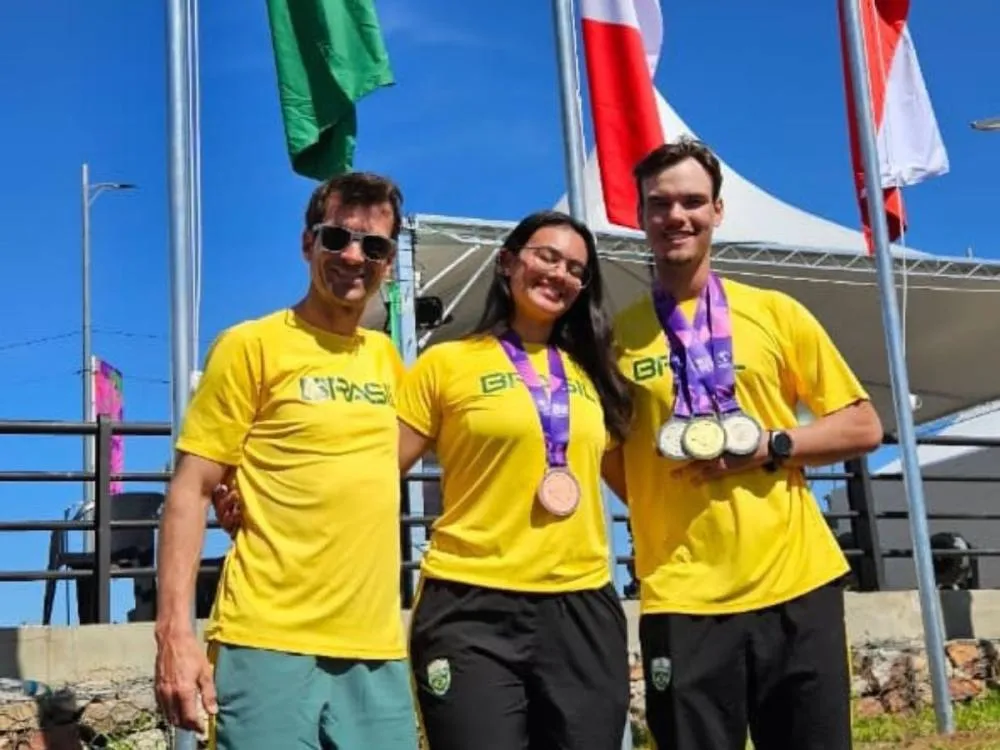Atletas de Blumenau conquistam quatro medalhas para o Brasil nos Jogos Pan-Americanos Júnior