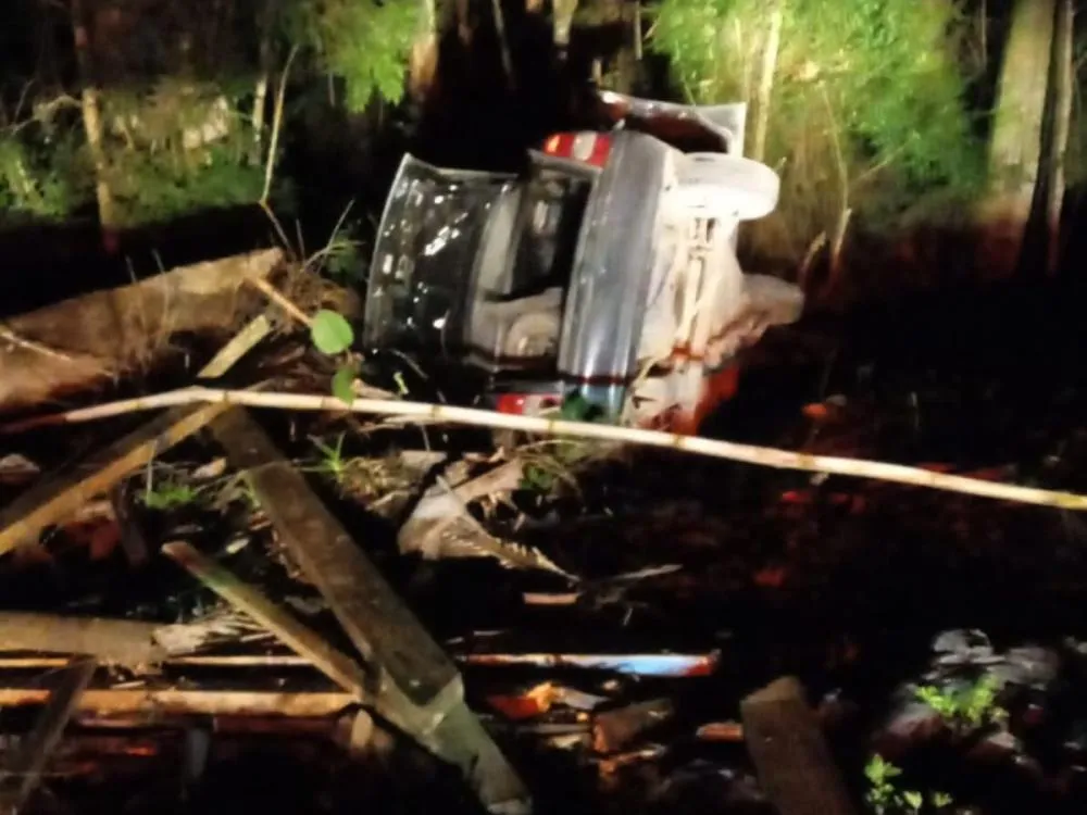 Perseguição policial termina com prisão de homem que dirigia veículo roubado em Ituporanga