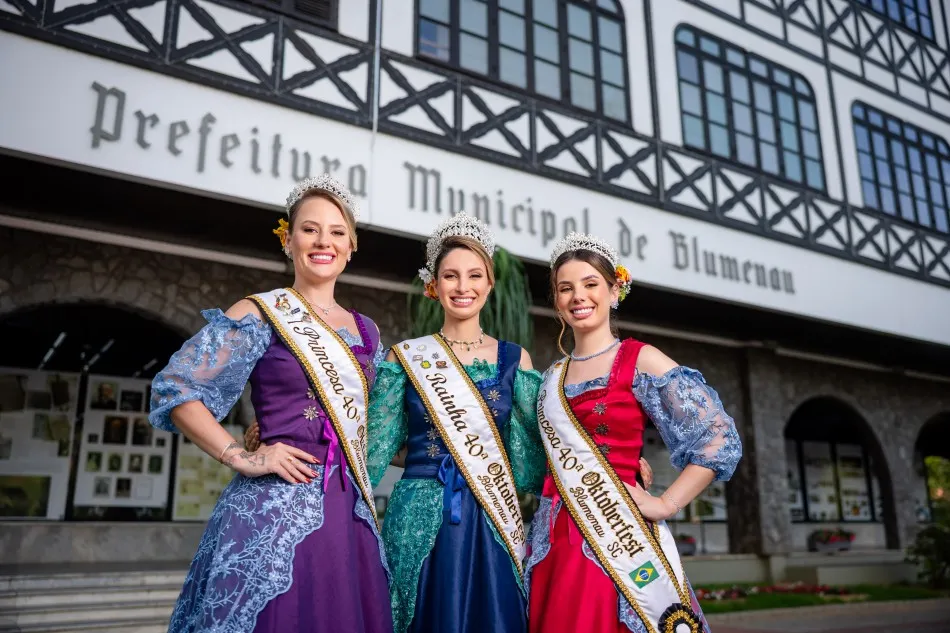 Blumenau segue com inscrições para eleger realeza da 41ª edição da Oktoberfest