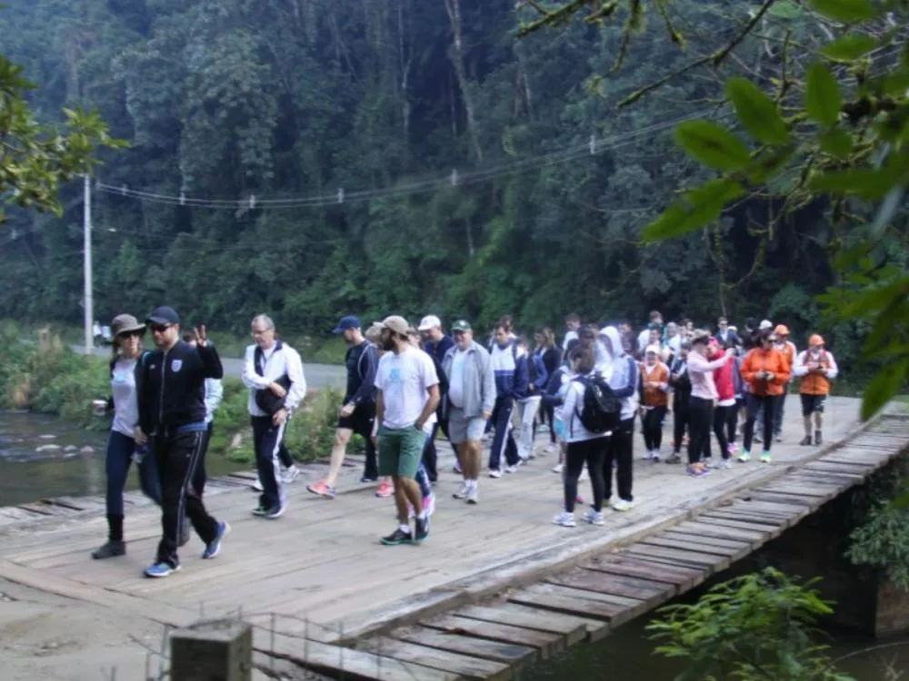 9ª Caminhada das Nascentes, em Blumenau, é adiada para setembro por conta da previsão de chuva