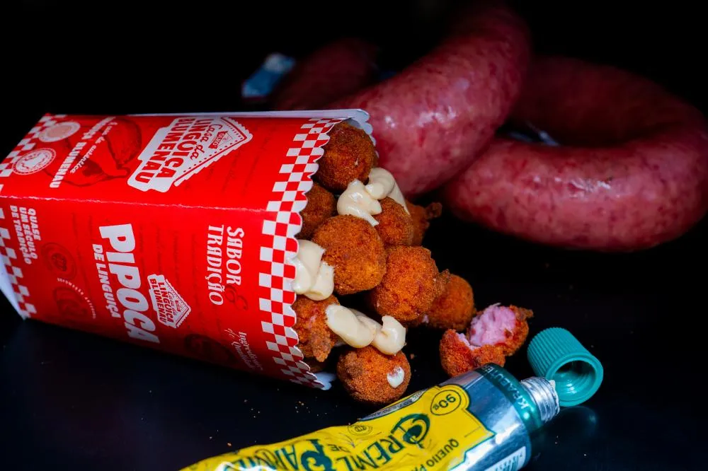 Pipoca de linguiça Blumenau estreia no cardápio da 40ª Oktoberfest