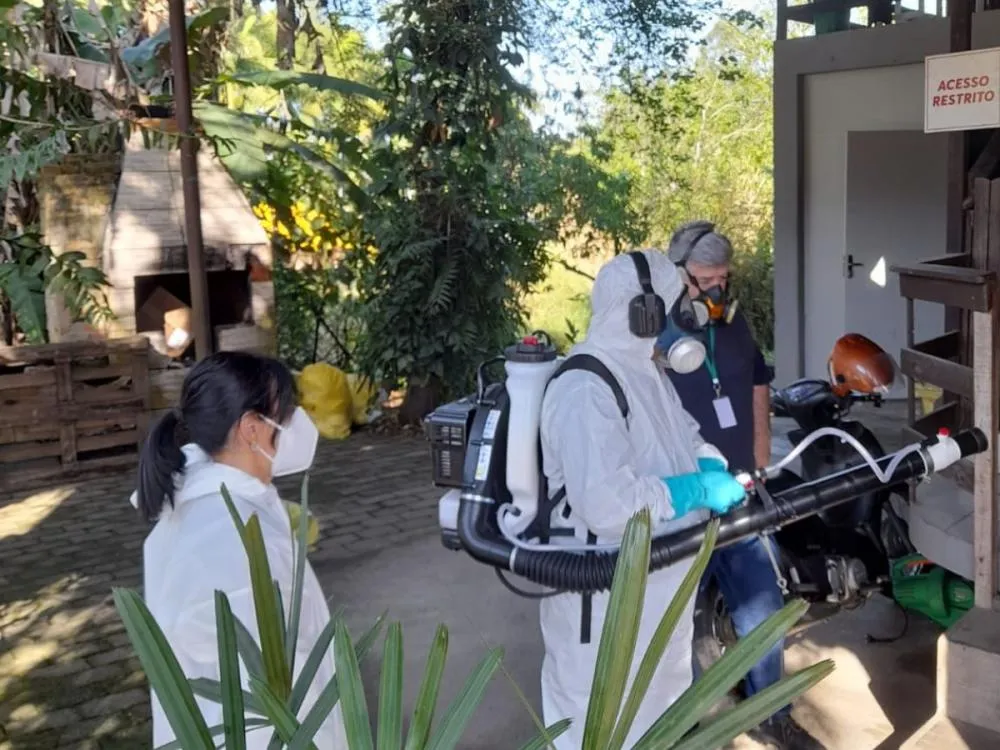 Timbó reforça ações contra o Aedes aegypti com nova aplicação de inseticida