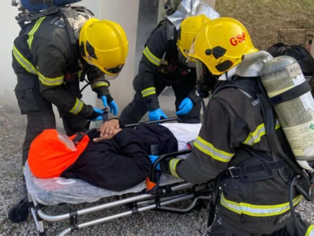 Simulados de incêndio mobilizam escolas municipais de Gaspar para preparação em situações de emergência