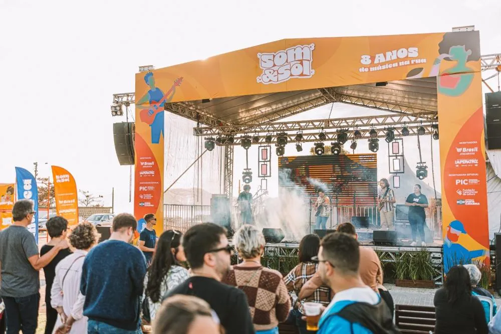 Blumenau recebe o projeto Som&Sol pela primeira vez no domingo