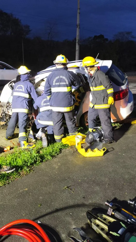 Foto: Bombeiros Voluntários/Divulgação