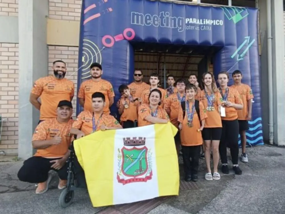 Atletas de Gaspar encerram participação no Parajasc com 23 medalhas