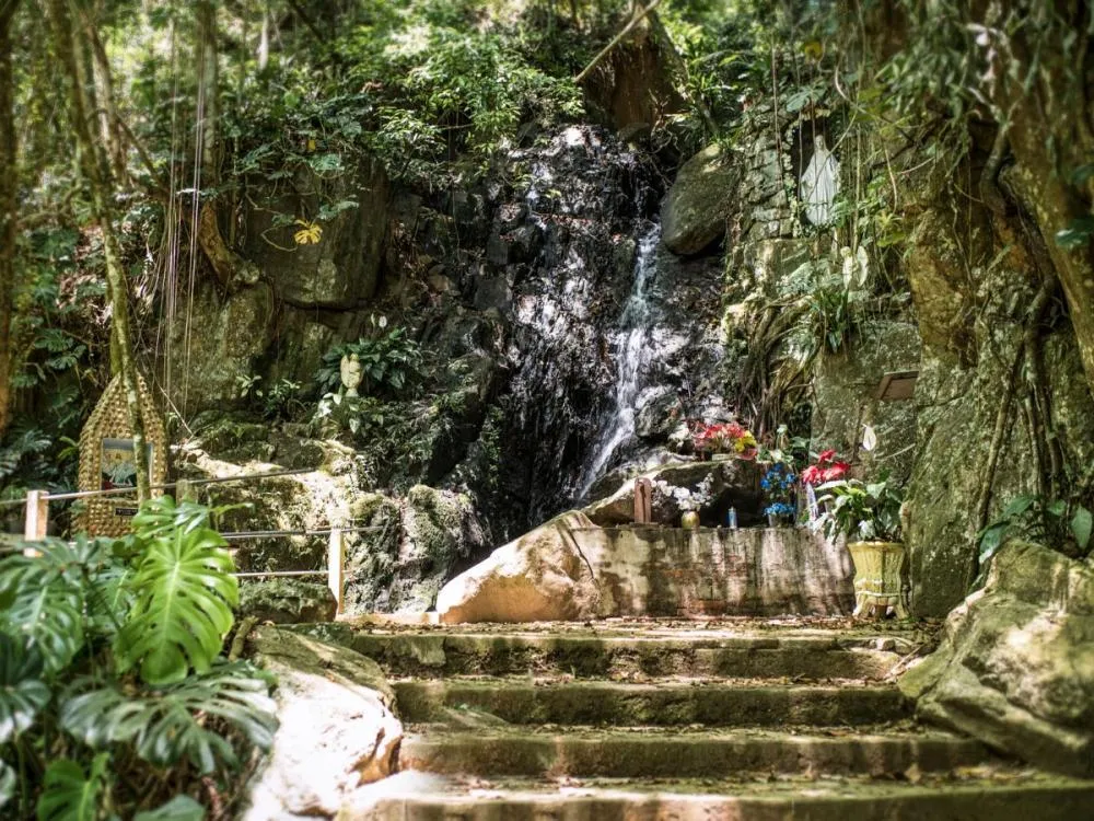 Fotos: Gruta Nossa Senhora da Imaculada Conceição é refúgio de fé e natureza em Luiz Alves