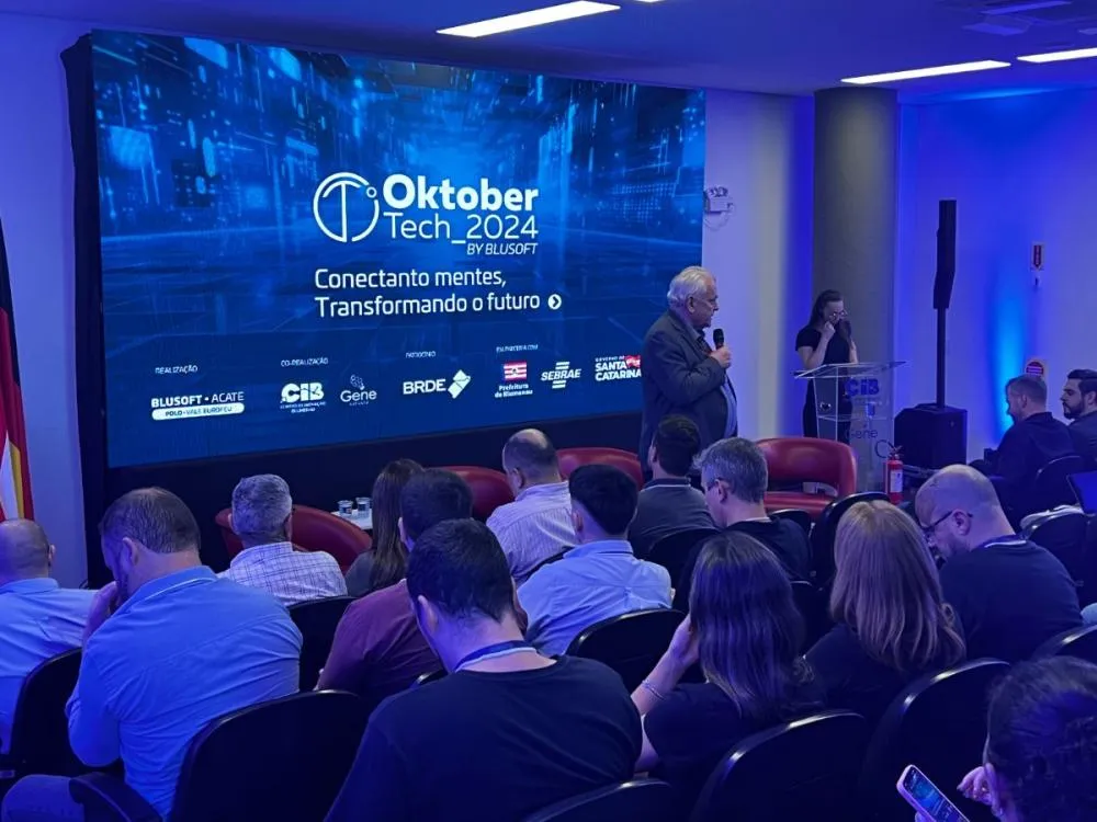 Blumenau sedia a 7ª edição do OktoberTech com programação gratuita sobre tecnologia e inovação
