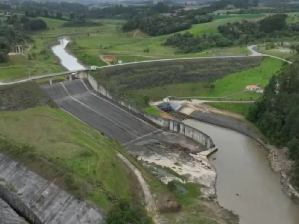 Barragem Sul, em Ituporanga, passa a ser operada remotamente a partir de Florianópolis