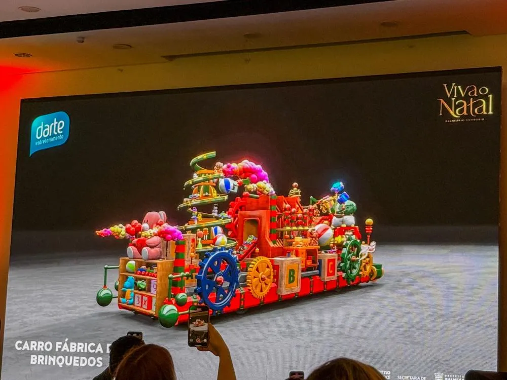 Viva o Natal BC 2025 terá shows, feira e 7,5 km de orla iluminada em Balneário Camboriú