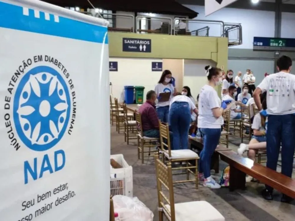 Blumenau abre inscrições para o 7ª Mutirão do Diabetes; saiba como se inscrever