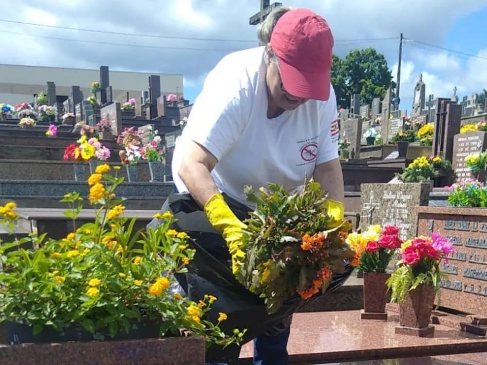 Meia tonelada de entulho é removida em Blumenau no Dia D de combate à dengue