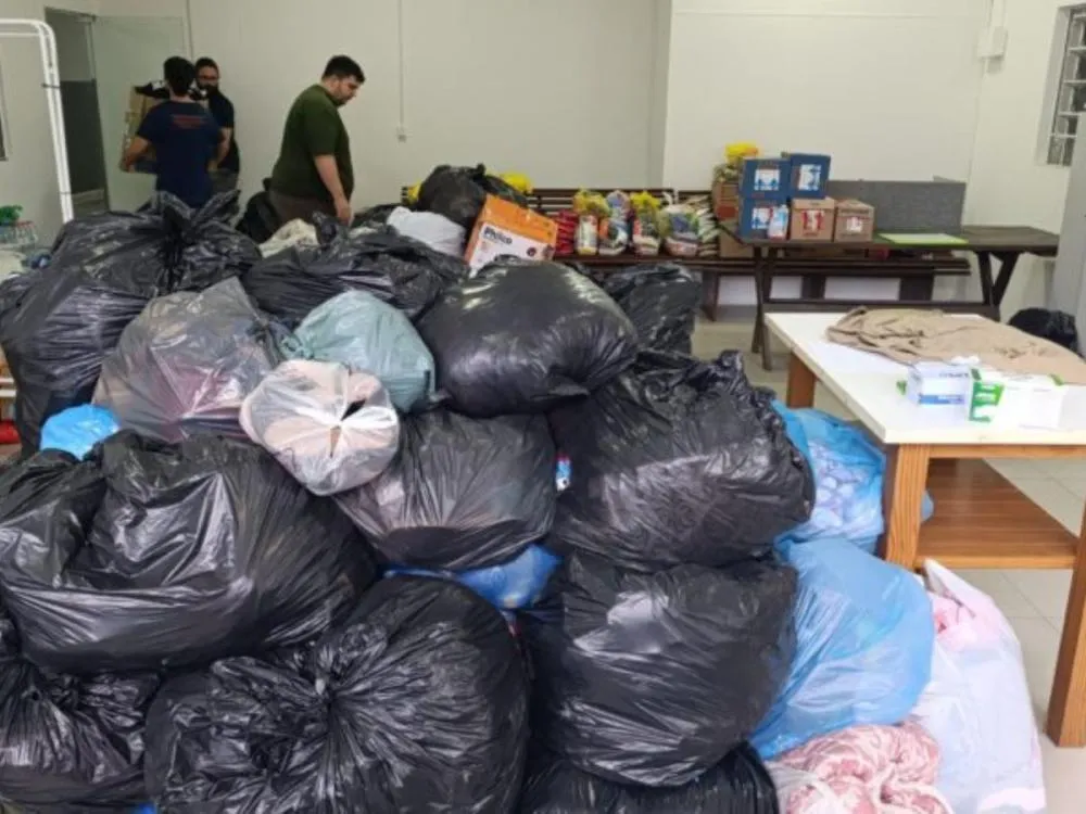 Gaspar envia donativos para famílias atingidas por tornado no Paraná nesta quarta-feira