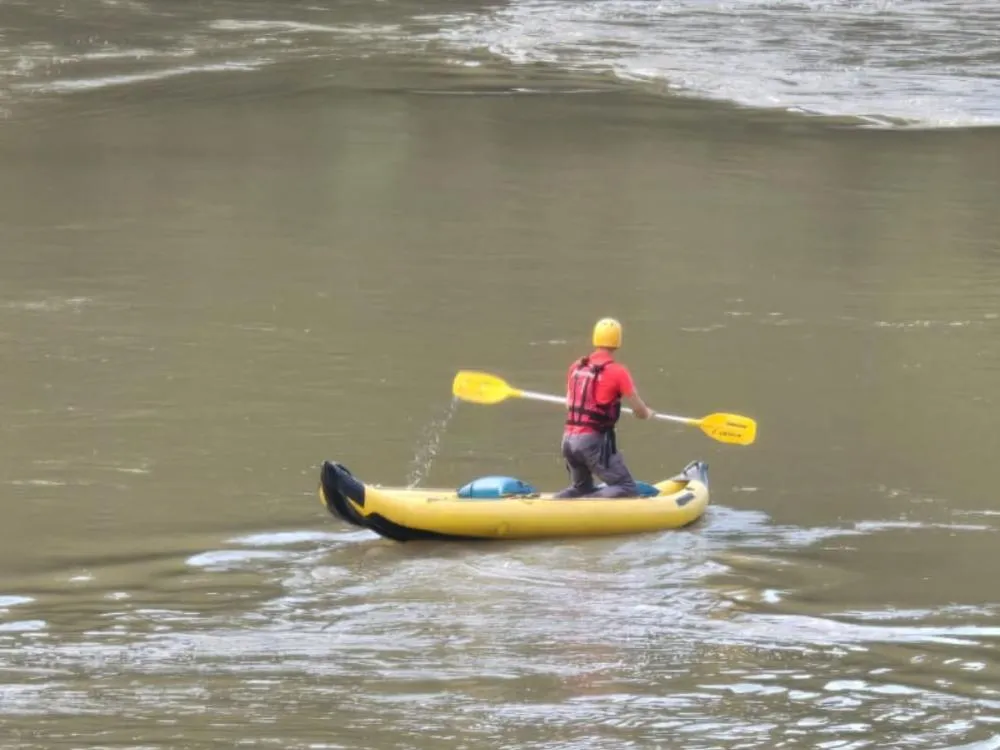 Quinto dia de buscas: jovem desaparecido no Rio Itajaí-Açu ainda não foi encontrado em Ibirama