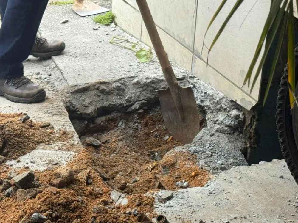 Homem é levado à delegacia após Samae descobrir ligação clandestina de água em Brusque