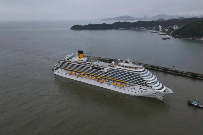 Começa nesta quinta-feira a temporada de cruzeiros em Itajaí