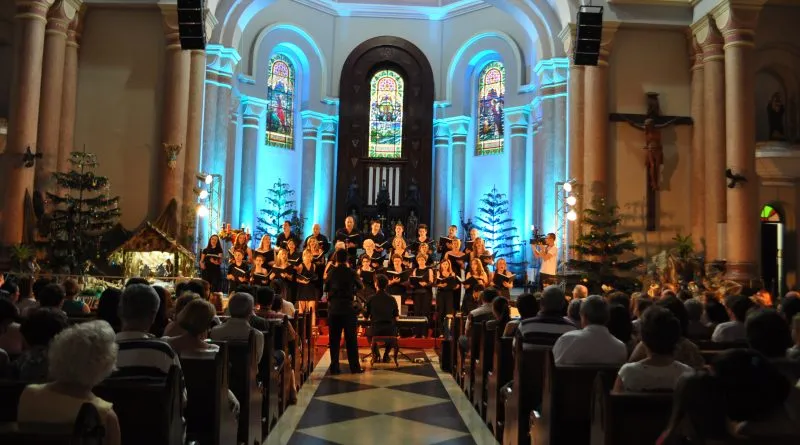 Coro Santa Cecília fará Concerto de Natal na Igreja Matriz São Pedro Apóstolo em Gaspar