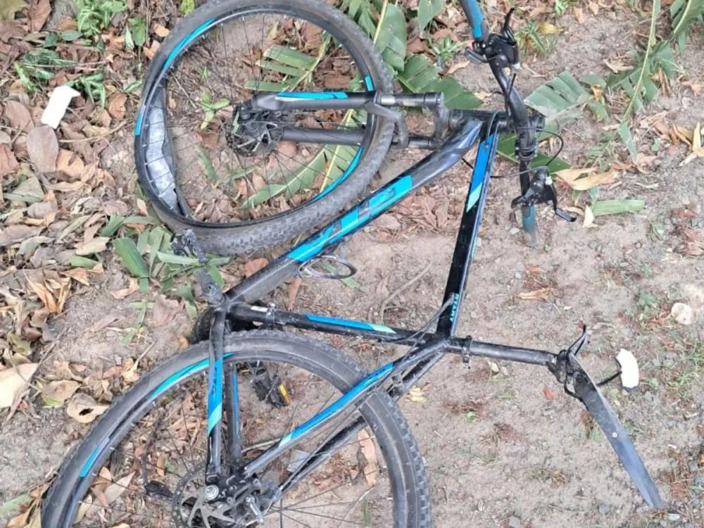 Motorista foge após atingir e deixar ciclista ferido na SC-110, em Timbó