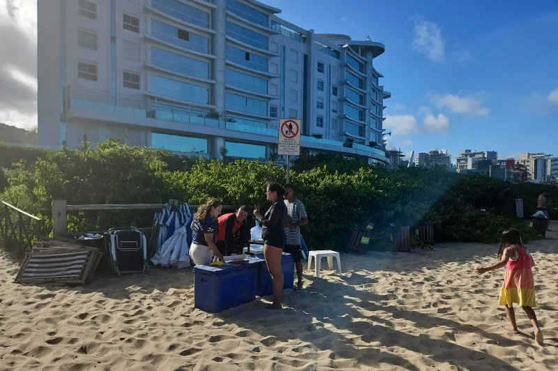 Fiscalização nas praias de Itajaí é intensificada e pode chegar a 38 profissionais até o fim da temporada de verão 2025/2026