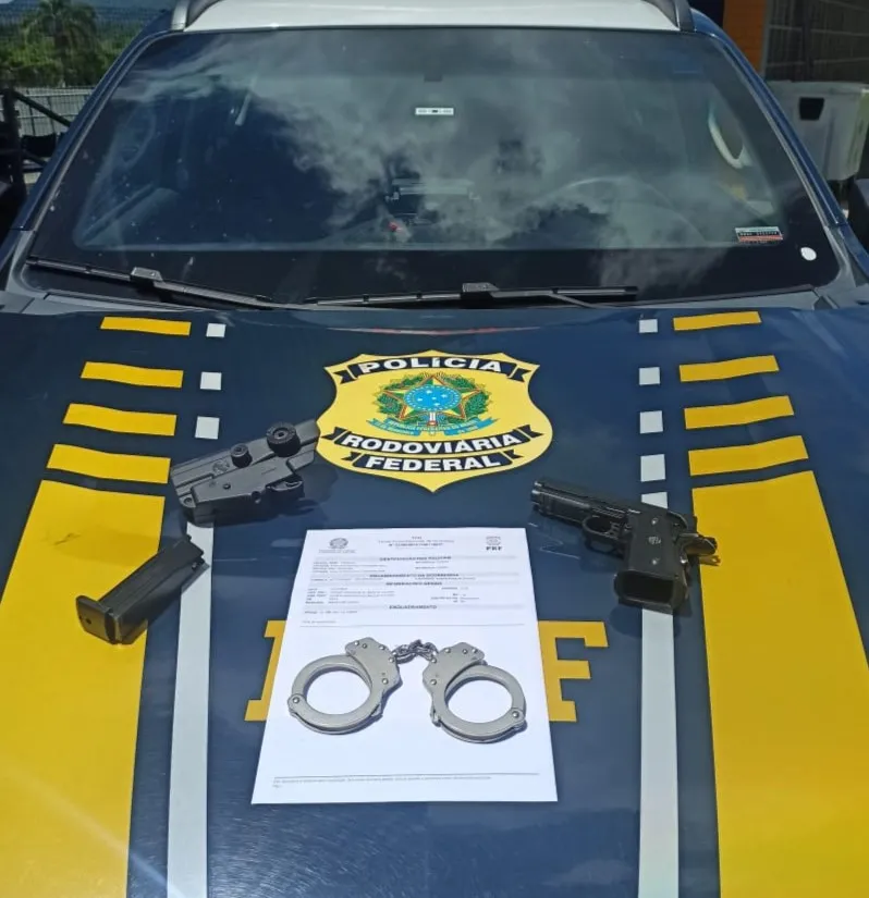 Jovem é preso na BR-116, em São Paulo, após aplicar golpe de R$ 90 mil em Rio do Sul