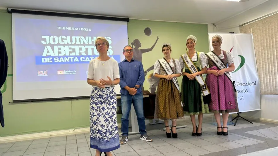 Fesporte confirma Blumenau como sede dos Joguinhos Abertos de SC em 2026; veja data da competição