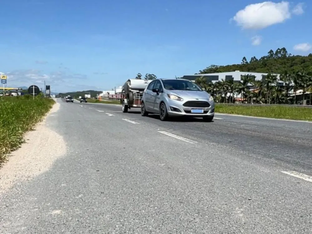 Vídeo: Retirada de redutores de velocidade na BR-470 preocupa moradores de Gaspar, no Vale do Itajaí