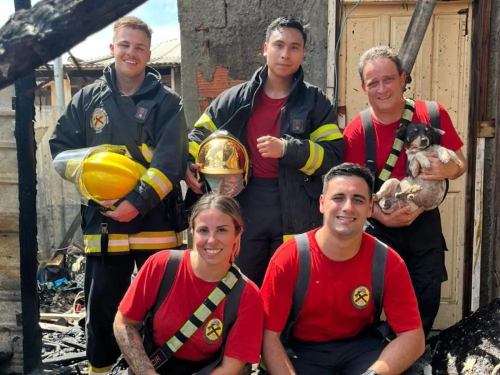 Foto: Divulgação/Bombeiros Voluntários de Ilhota