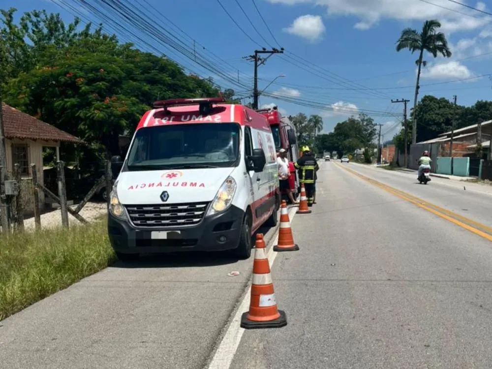 Foto: Divulgação/Bombeiros Voluntários de Ilhota 