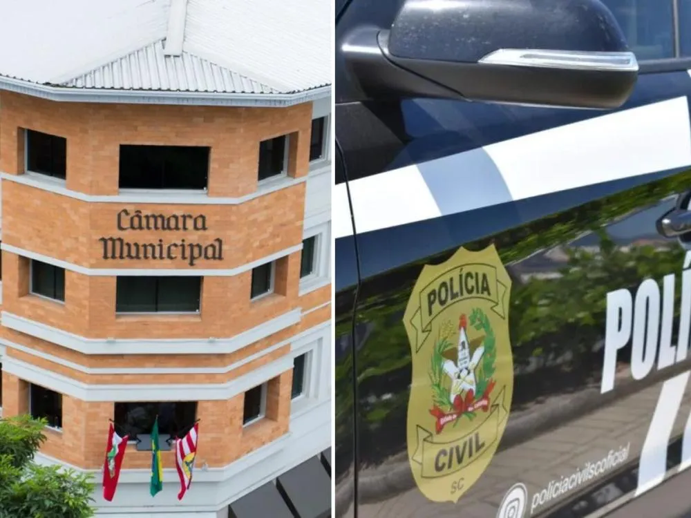 Polícia Civil faz buscas no gabinete e na casa de vereador de Blumenau em investigação por rachadinha e corrupção