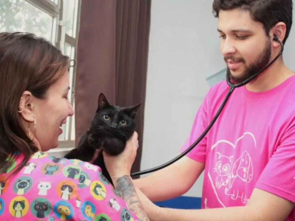 Vacinação e microchipagem de cães e gatos chegam ao bairro Volta Grande, em Navegantes