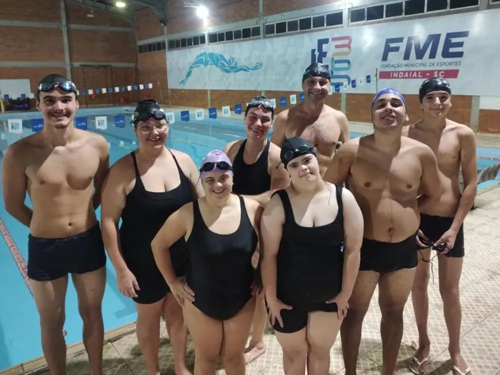 Paradesporto/Natação de Indaial inicia treinos para temporada 2026