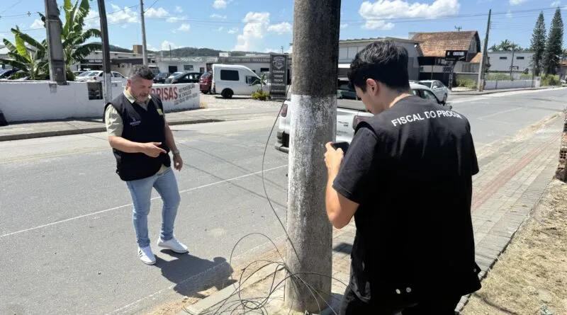 Operação Limpa Fios, em Gaspar, já atendeu mais de 50 ocorrências em 2026