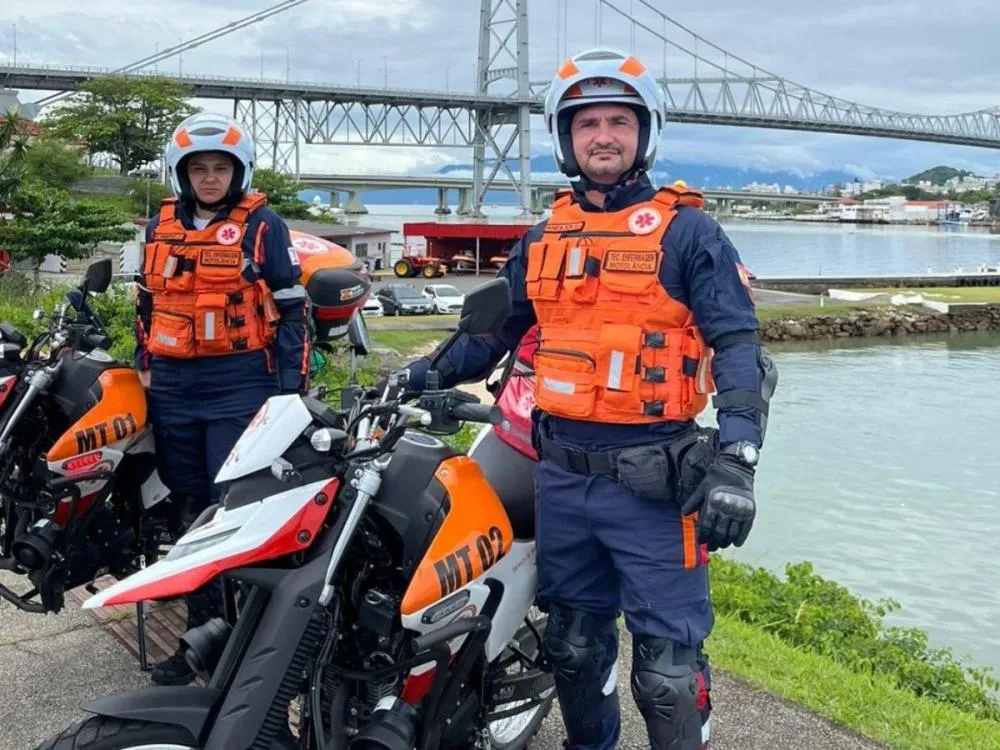 Profissionais de saúde de SC iniciam curso de motolância para agilizar atendimentos de emergência