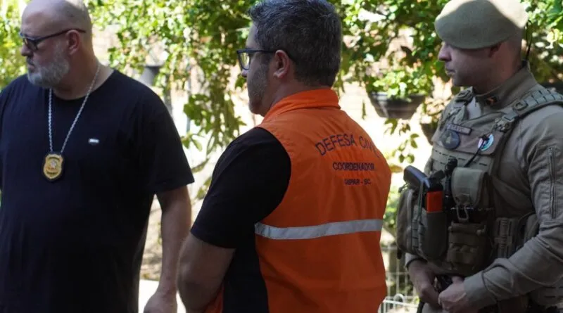 Gaspar realiza simulado de enchente com projeção de 8 metros no Rio Itajaí-Açu neste domingo