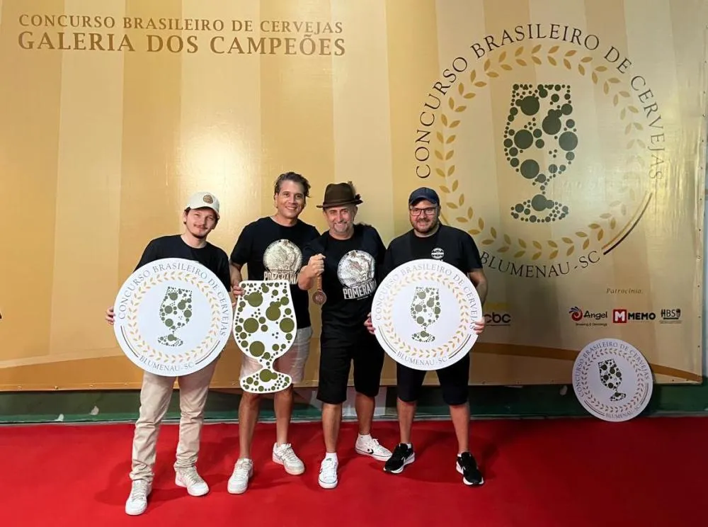 Pomerânia Rauchbier, que produz apenas 3 mil litros mensais, recebeu bronze entre as cervejas do estilo Märzen Rauchbier. Divulgação