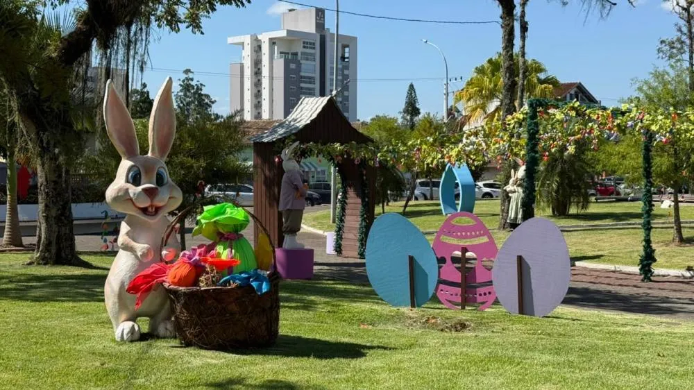 Timbó abre oficialmente a programação de Páscoa nesta sexta-feira no Parque Central