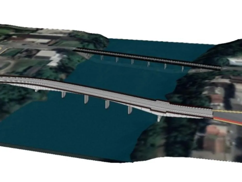 Fotos: Nova ponte sobre o Rio Itajaí-Açu vai ligar Itoupava Norte e Itoupava Seca em Blumenau