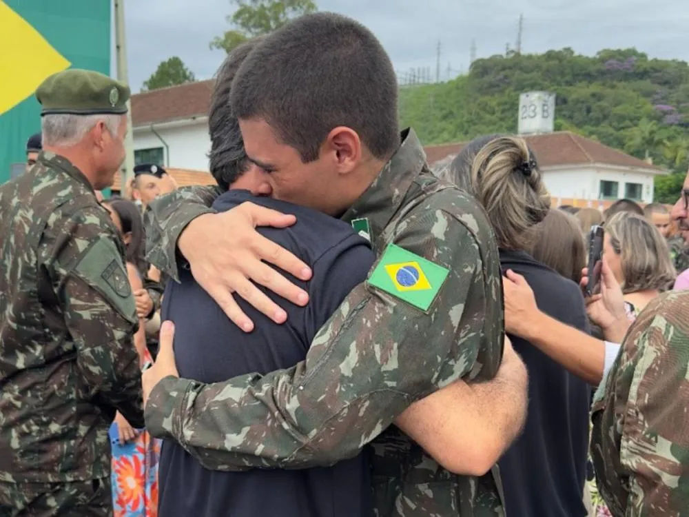 Formatura de Matrícula em Blumenau marca início da formação de futuros sargentos do Exército