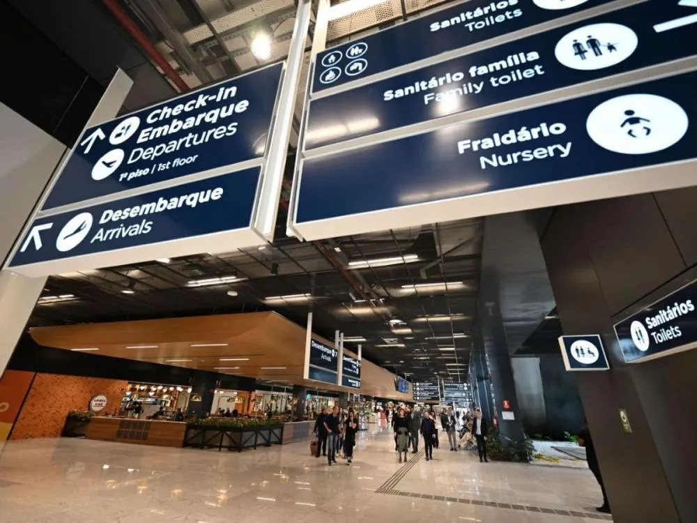 Aeroportos de Santa Catarina registram recorde de passageiros no início de 2026