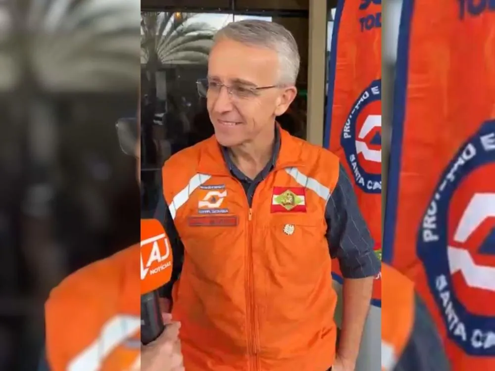 Vídeo: Após 1 ano e 2 meses, Mário Hildebrandt deixa Defesa Civil de SC e faz balanço da gestão