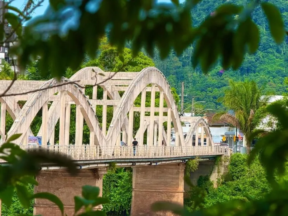 Ponte dos Arcos será interditada novamente para manutenção em Indaial