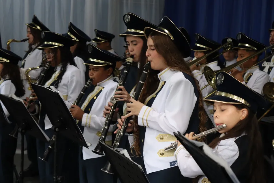 Projeto Pátria na Cidade inicia atividades de 2026 em escola de Blumenau; veja fotos