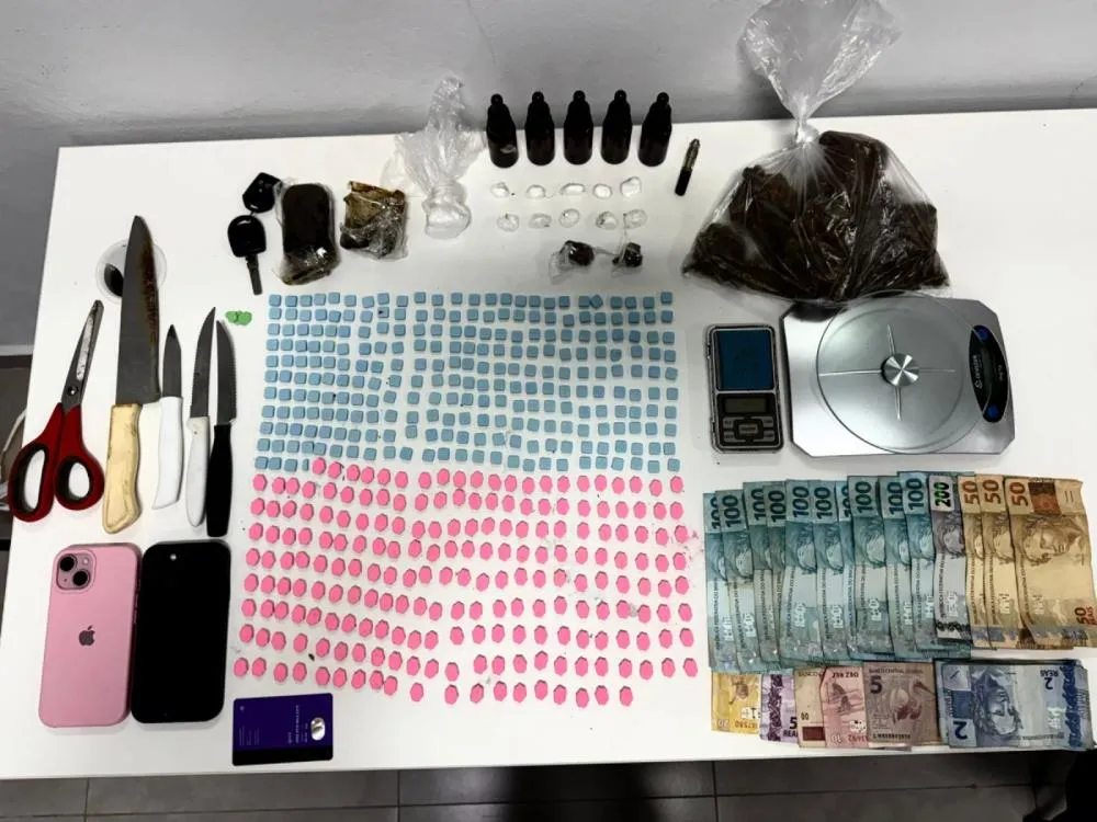 Mulher é presa por tráfico de drogas pela PM em Rio do Sul