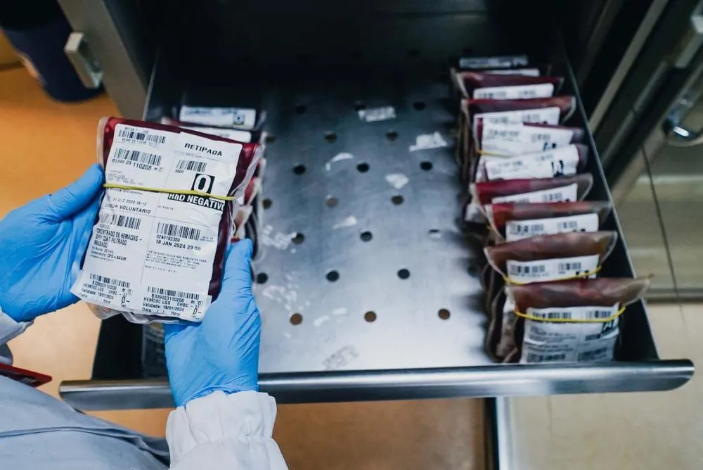 Hemosc alerta para estoques baixos de sangue em SC; tipo O negativo está em nível crítico