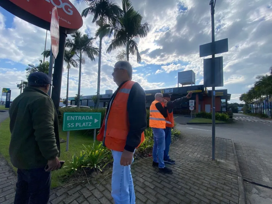 Triplicação da Rua Dr. Pedro Zimmermann avança após vistoria e garantia de R$ 35 milhões para desapropriações; entenda