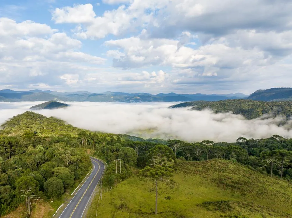 Semana começa com frio em SC e termina com previsão de temporais