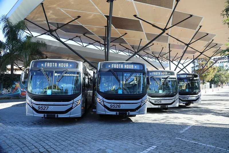 Blumenau recebe mais 18 ônibus para renovação da frota do transporte coletivo