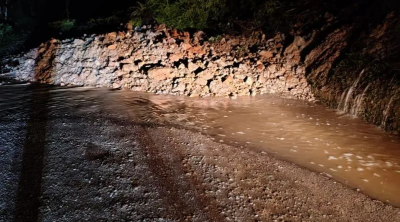Defesa Civil de Gaspar atende 12 ocorrências após temporais no Vale do Itajaí