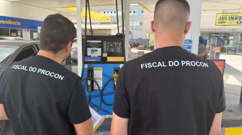 Pesquisa do Procon aponta diferença de até R$ 1,30 nos preços dos combustíveis em Gaspar